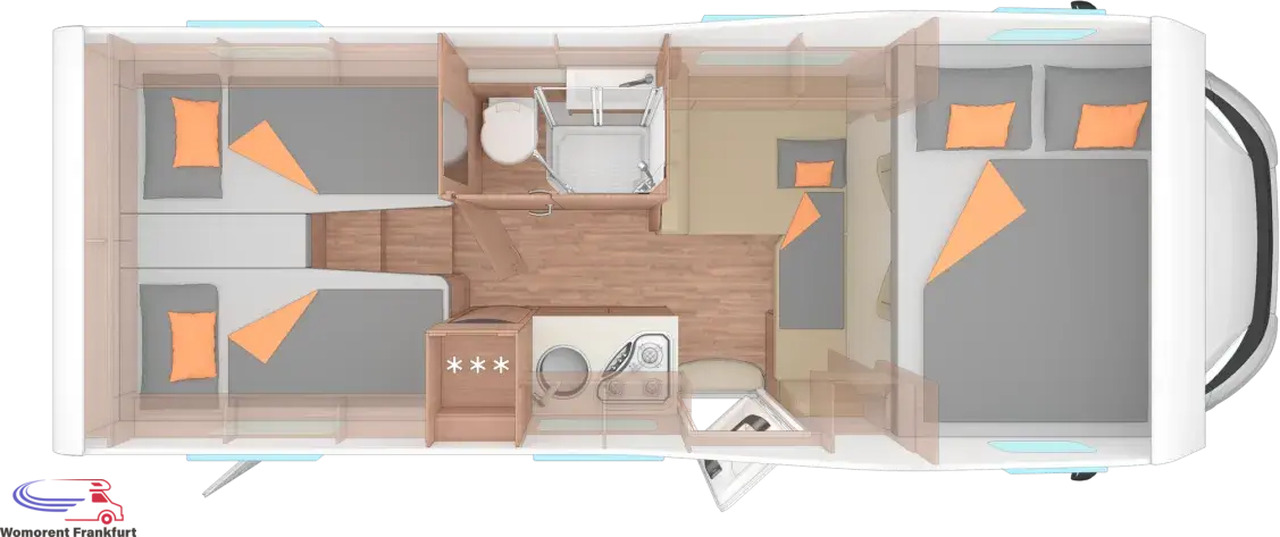 Wohnmobil Weinsberg CaraHome 650 MEG - Alkoven Wohnmobil: das Bild 4 Wohnmobil Weinsberg CaraHome 650 MEG - Alkoven Wohnmobil: das Bild 4