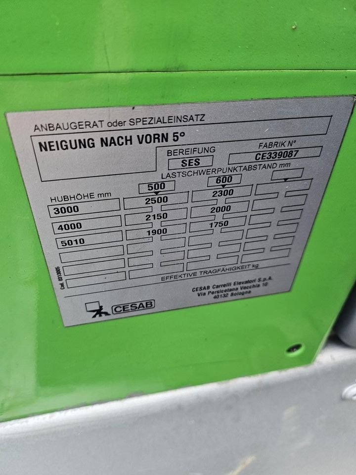 CESAB HN350 - Dieselstapler: das Bild 5 CESAB HN350 - Dieselstapler: das Bild 5