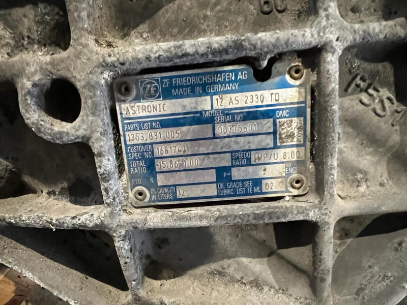 ZF 12AS2330TD - Getriebe: das Bild 5 ZF 12AS2330TD - Getriebe: das Bild 5