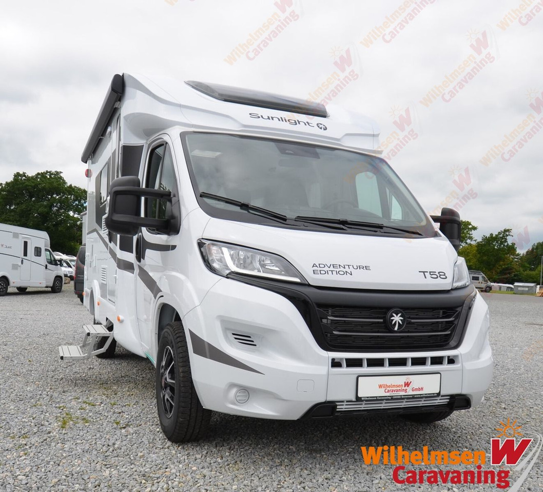 Sunlight Adventure T 58 11.883 Rabatt Safety Pak,*Voll - Teilintegriertes Wohnmobil: das Bild 1 Sunlight Adventure T 58 11.883 Rabatt Safety Pak,*Voll - Teilintegriertes Wohnmobil: das Bild 1