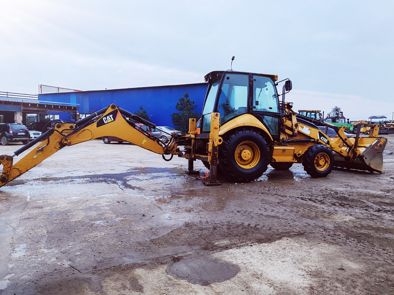 Baggerlader CATERPILLAR 428E: das Bild 8