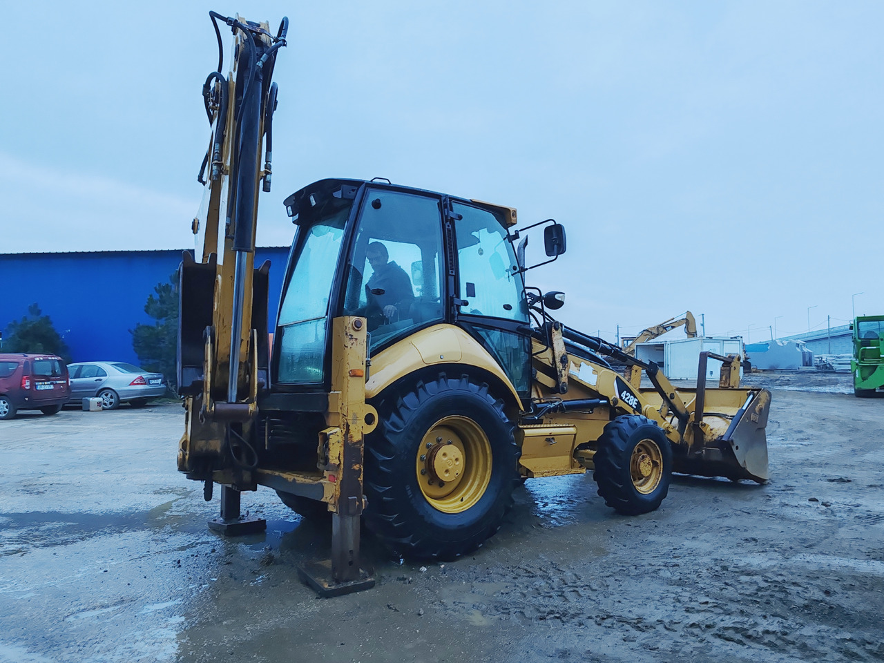 Baggerlader CATERPILLAR 428E: das Bild 13