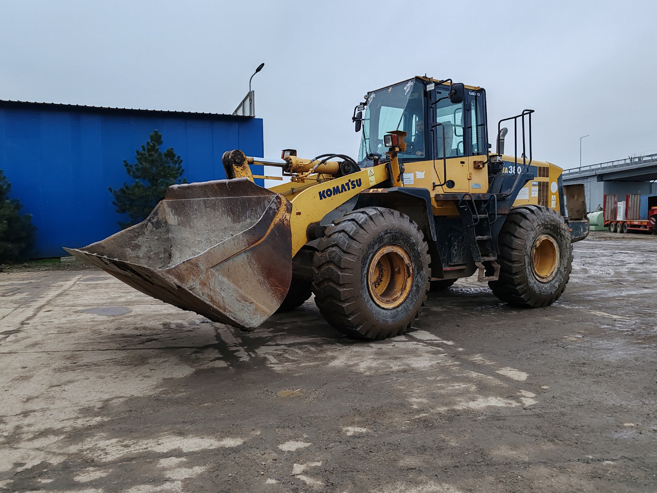 KOMATSU WA 380-S - Radlader: das Bild 4 KOMATSU WA 380-S - Radlader: das Bild 4