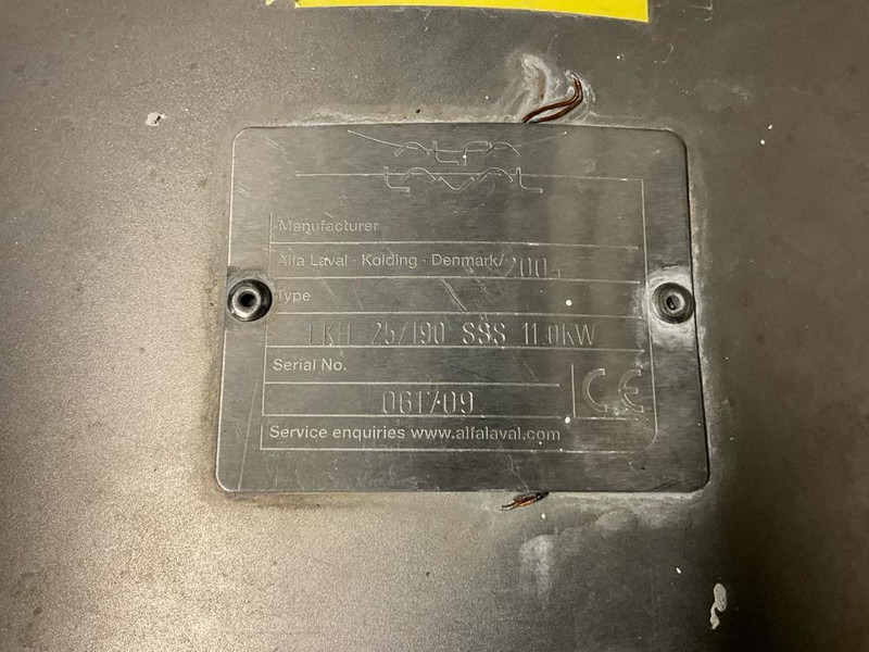 Alfa Romeo Laval - Luftkompressor: das Bild 2 Alfa Romeo Laval - Luftkompressor: das Bild 2