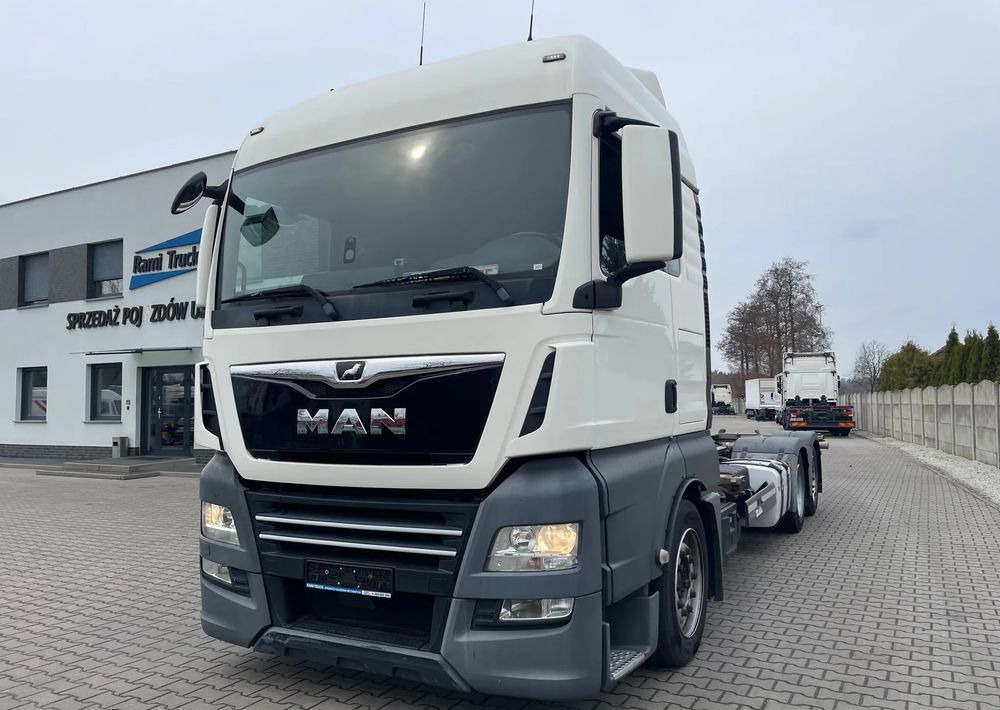 MAN TGX XLX 26.420 BDF, MULTI Wechsler - Containerwagen/ Wechselfahrgestell LKW: das Bild 1 MAN TGX XLX 26.420 BDF, MULTI Wechsler - Containerwagen/ Wechselfahrgestell LKW: das Bild 1