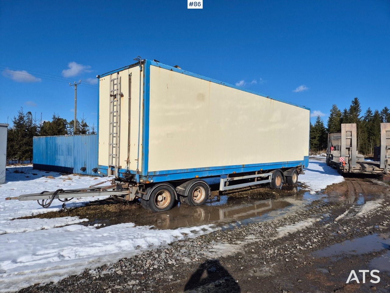 1999 Lipe Hakeperävaunu - Koffer Anhänger: das Bild 1 1999 Lipe Hakeperävaunu - Koffer Anhänger: das Bild 1