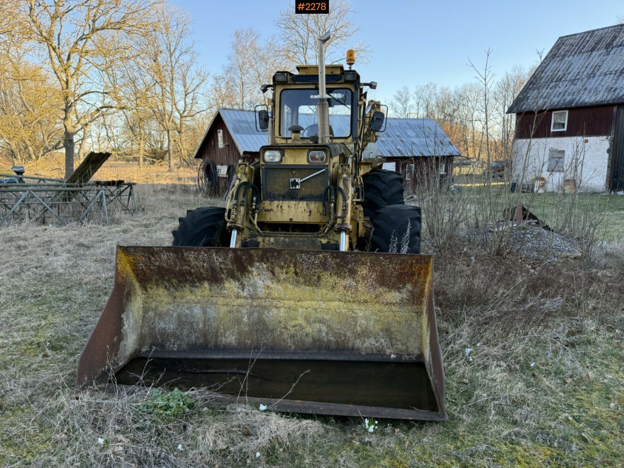 Baggerlader Backhoe loader Volvo BM 646 with attachments Repair object: das Bild 7