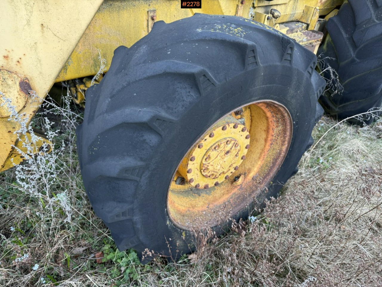 Baggerlader Backhoe loader Volvo BM 646 with attachments Repair object: das Bild 8