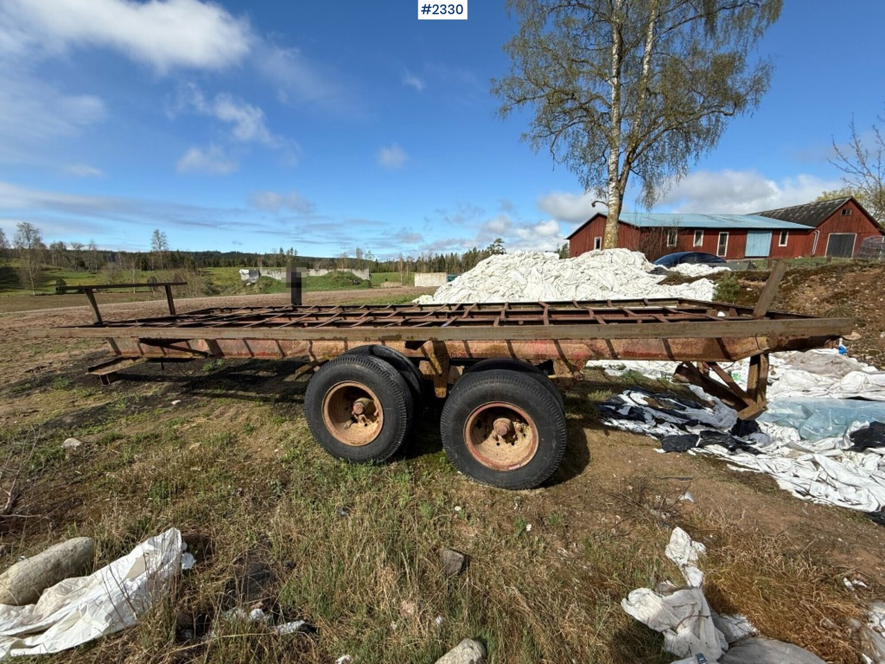 Bale transport Boggie - Landwirtschaftlicher Kipper: das Bild 3 Bale transport Boggie - Landwirtschaftlicher Kipper: das Bild 3