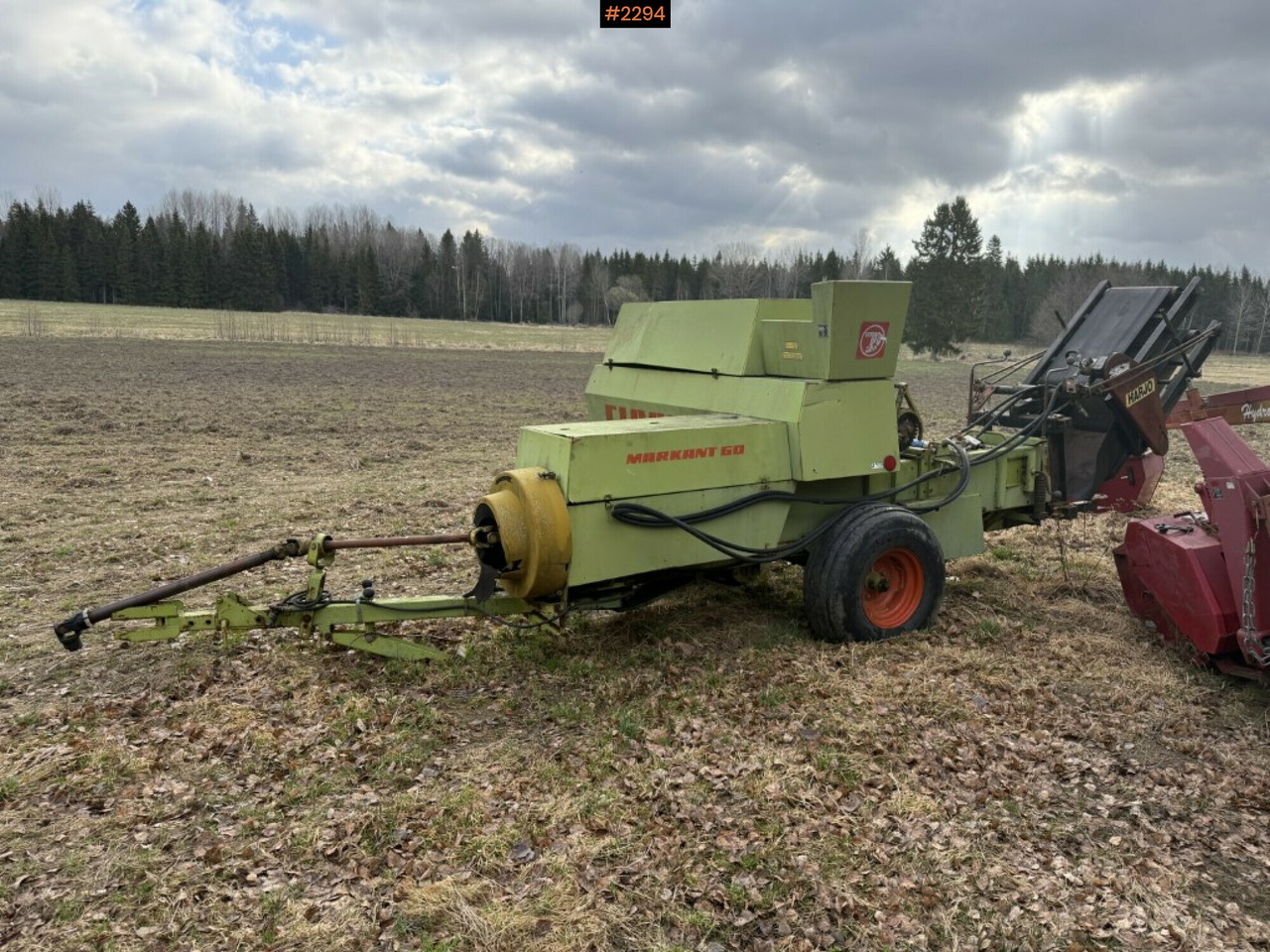 Claas Markant 60 square baler with thrower - Grünlandtechnik: das Bild 5 Claas Markant 60 square baler with thrower - Grünlandtechnik: das Bild 5