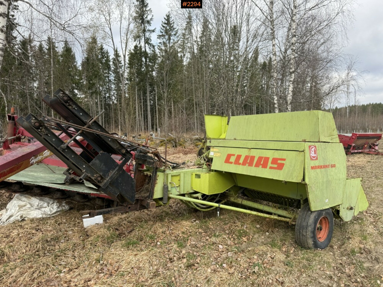 Claas Markant 60 square baler with thrower - Grünlandtechnik: das Bild 3 Claas Markant 60 square baler with thrower - Grünlandtechnik: das Bild 3