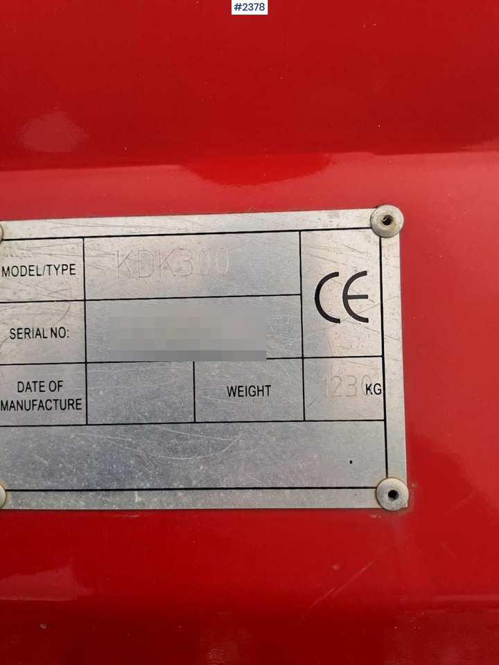 Flail mower KDK300 - Grünlandtechnik: das Bild 4 Flail mower KDK300 - Grünlandtechnik: das Bild 4