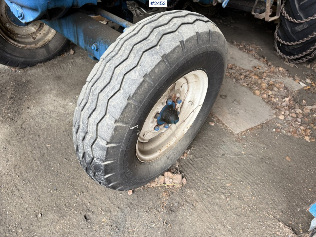Traktor Ford Super Major 5000 with front loader Rep. object: das Bild 8