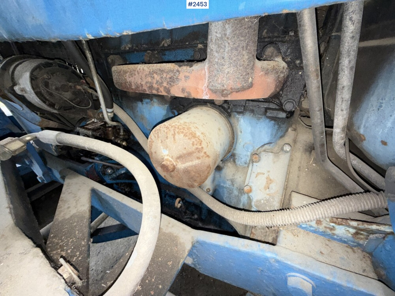 Traktor Ford Super Major 5000 with front loader Rep. object: das Bild 18