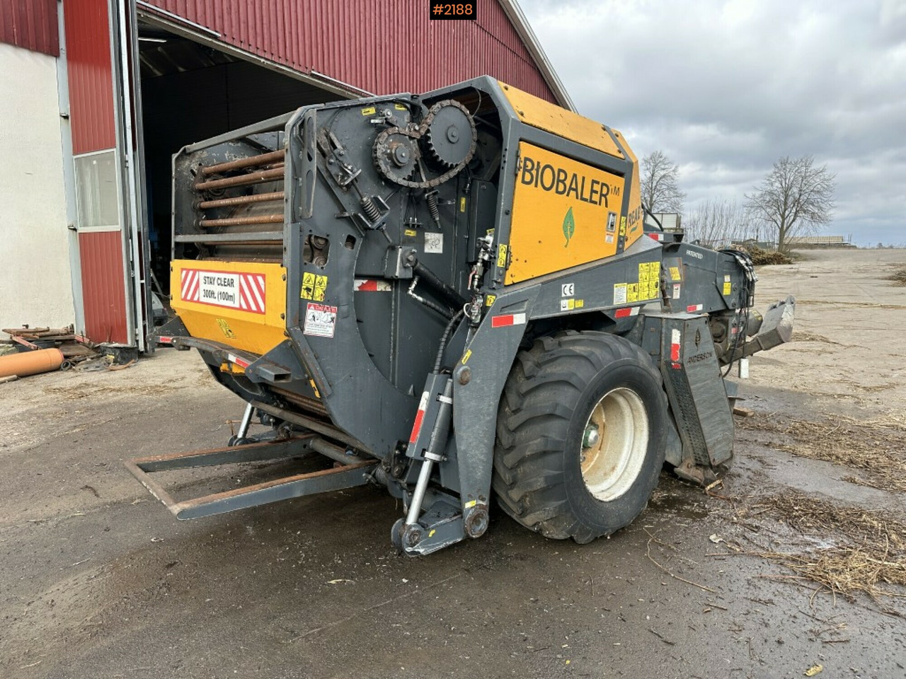 Baler Anderson Biobaler WB-55 - Forstmaschine: das Bild 2 Baler Anderson Biobaler WB-55 - Forstmaschine: das Bild 2