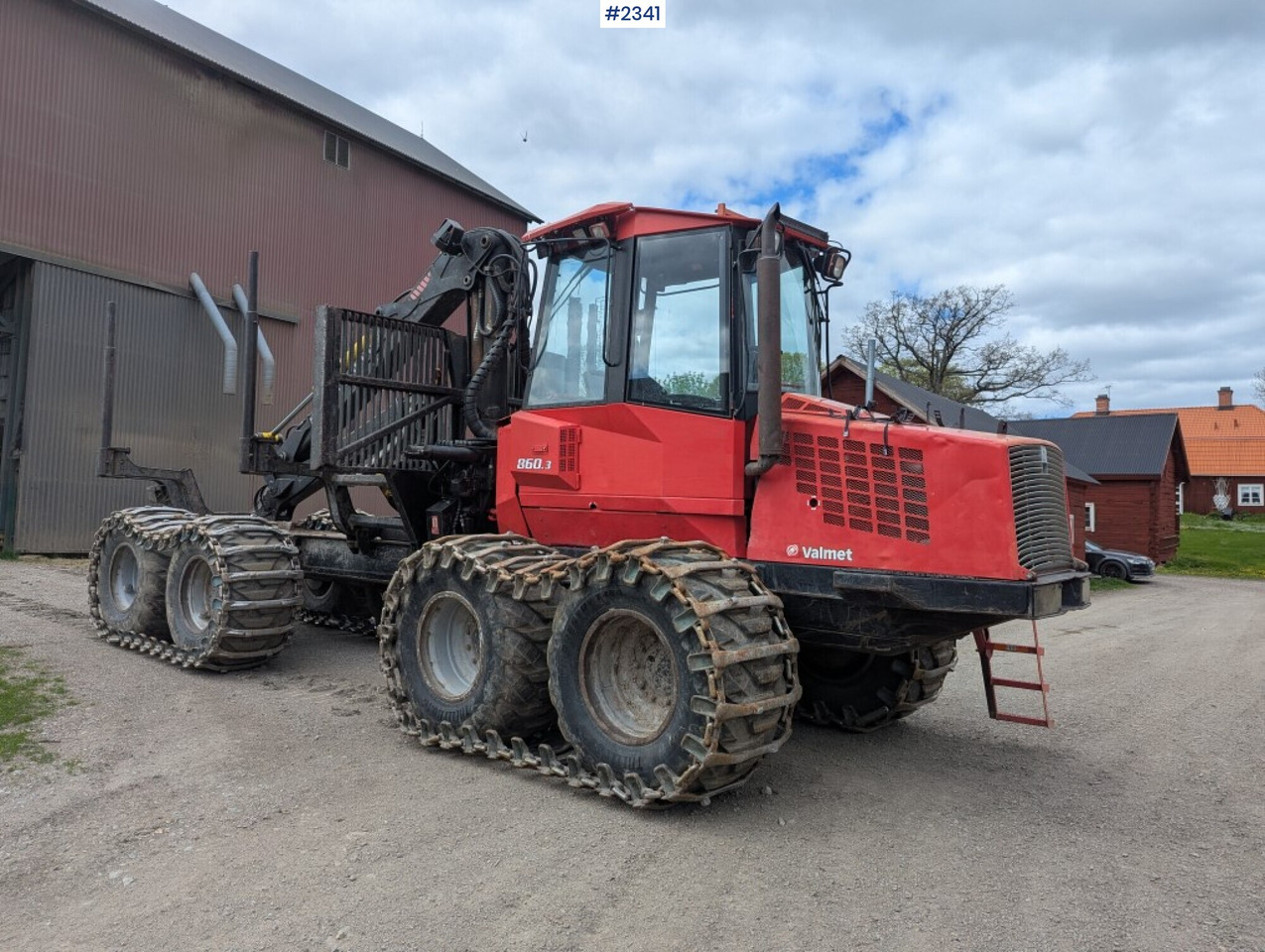 Forwarder Valmet 860.3 with CRF11 crane (SEE VIDEO) - Forwarder: das Bild 2 Forwarder Valmet 860.3 with CRF11 crane (SEE VIDEO) - Forwarder: das Bild 2