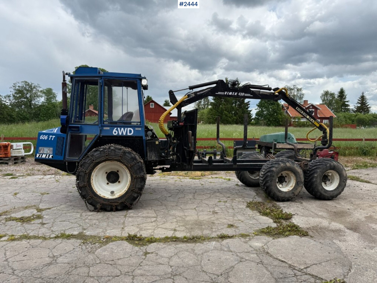 Forwarder Vimek 606 TT 6WD - Forwarder: das Bild 2 Forwarder Vimek 606 TT 6WD - Forwarder: das Bild 2