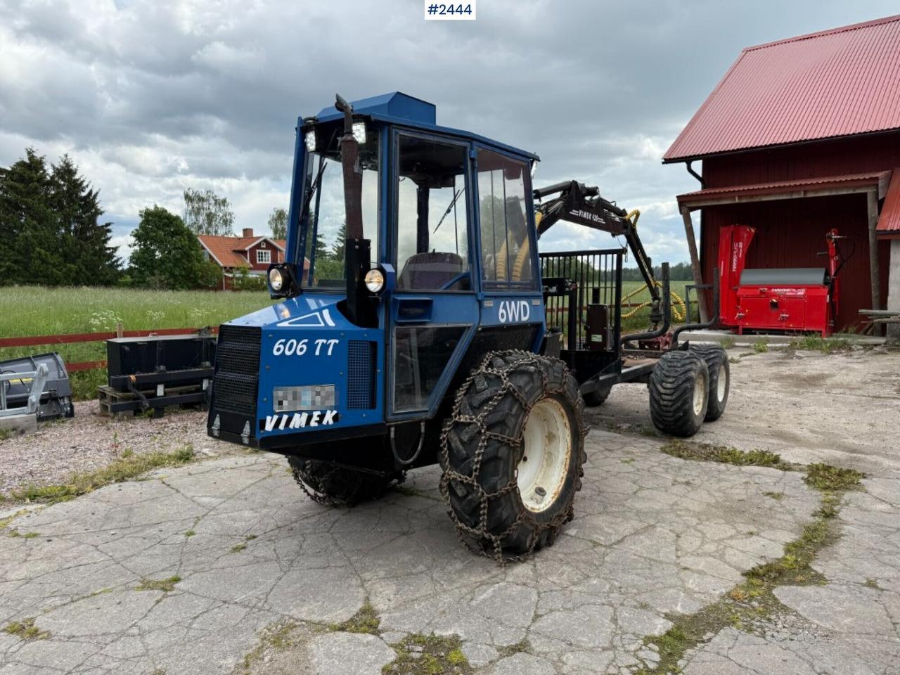 Forwarder Vimek 606 TT 6WD - Forwarder: das Bild 1 Forwarder Vimek 606 TT 6WD - Forwarder: das Bild 1