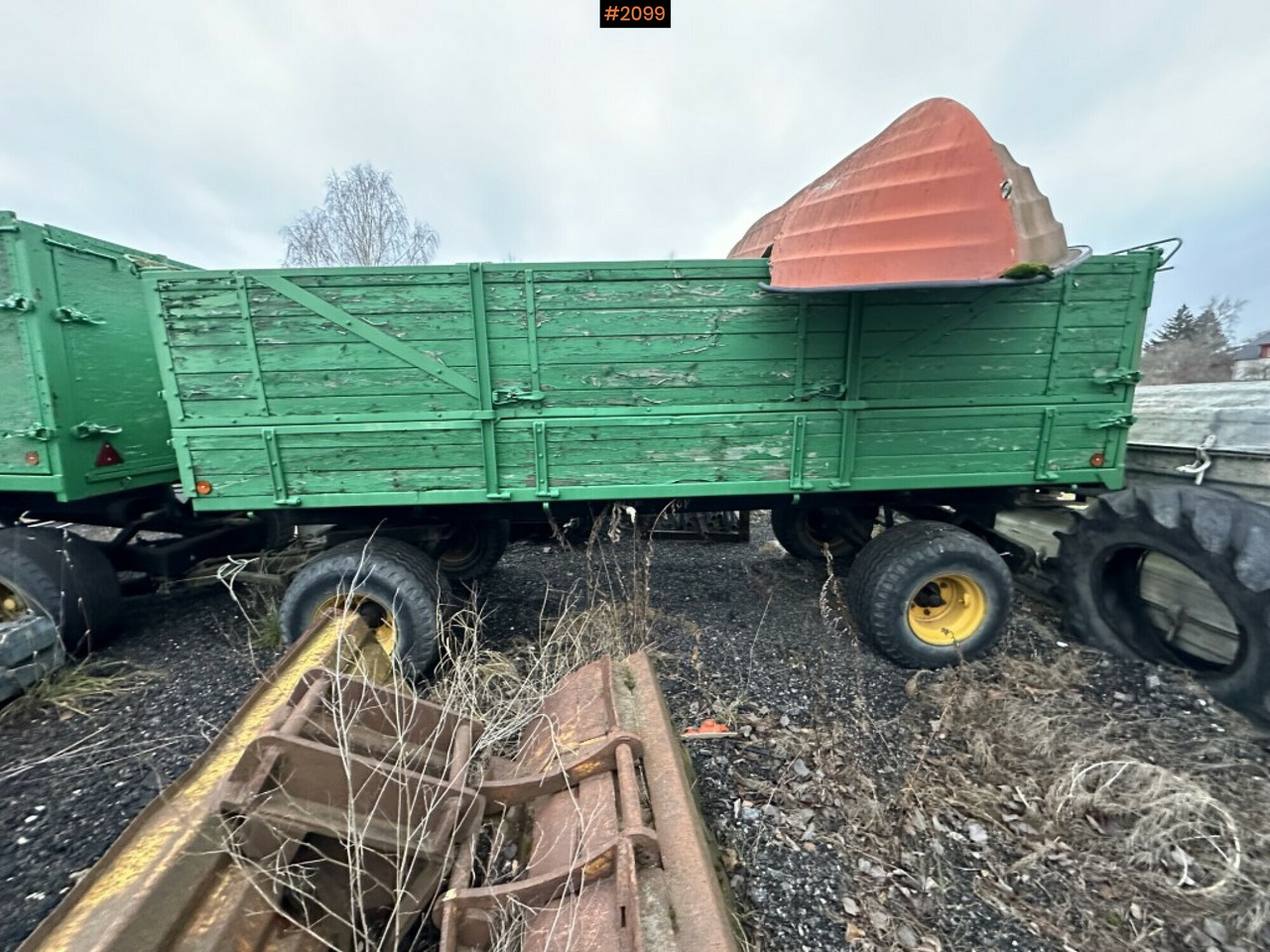 Grain wagon with side tipping - Landwirtschaftlicher Kipper: das Bild 2 Grain wagon with side tipping - Landwirtschaftlicher Kipper: das Bild 2