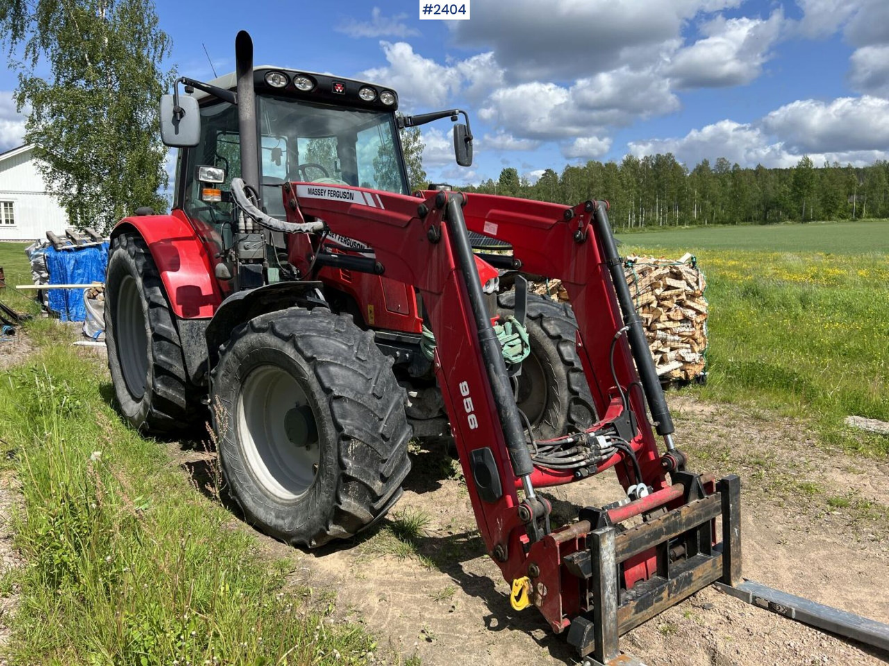 Massey Fergusson MF 6455 - Traktor: das Bild 2 Massey Fergusson MF 6455 - Traktor: das Bild 2