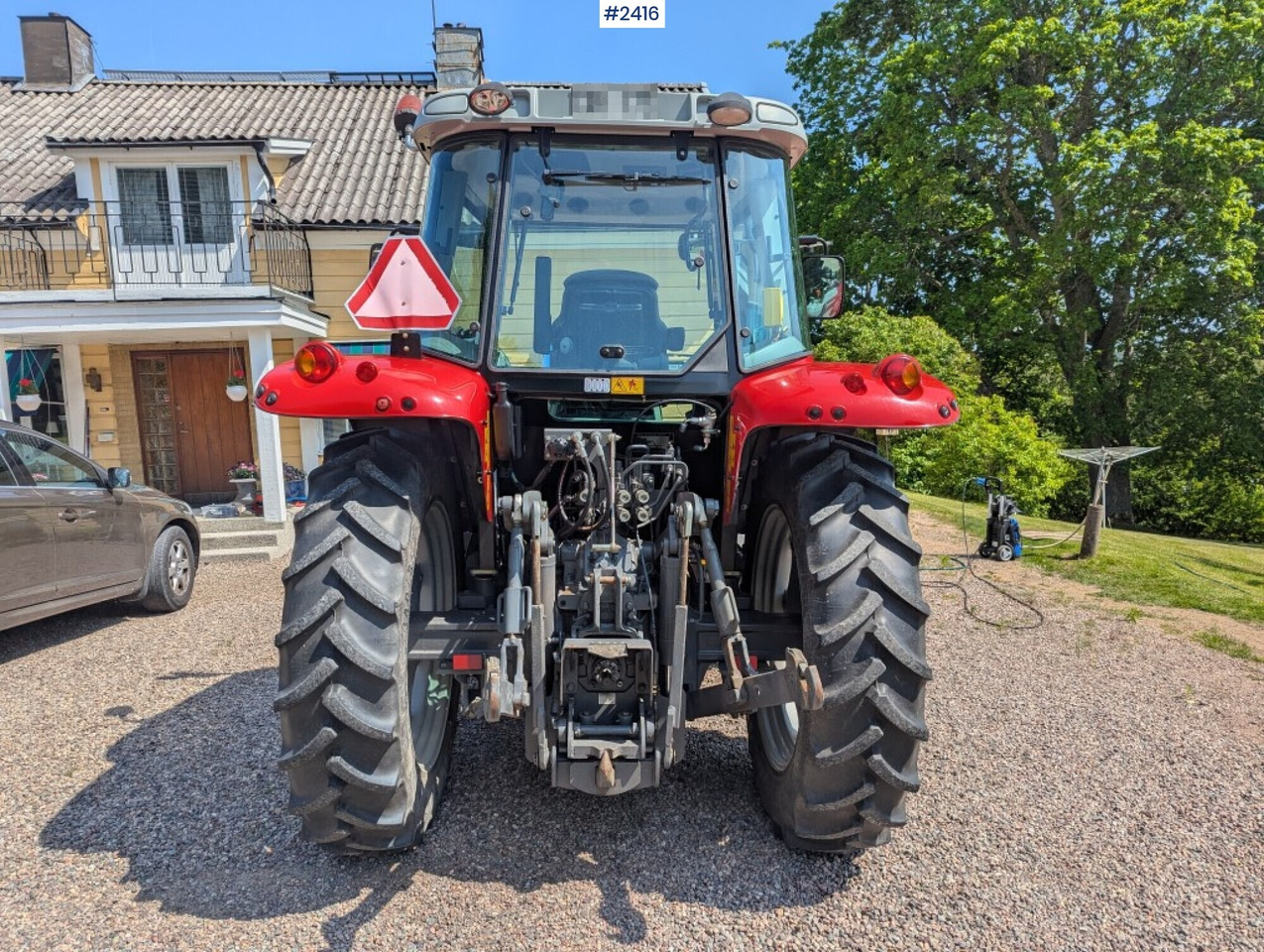 Tractor, Massey Ferguson MF 5445 Dyna-4 - Traktor: das Bild 3 Tractor, Massey Ferguson MF 5445 Dyna-4 - Traktor: das Bild 3