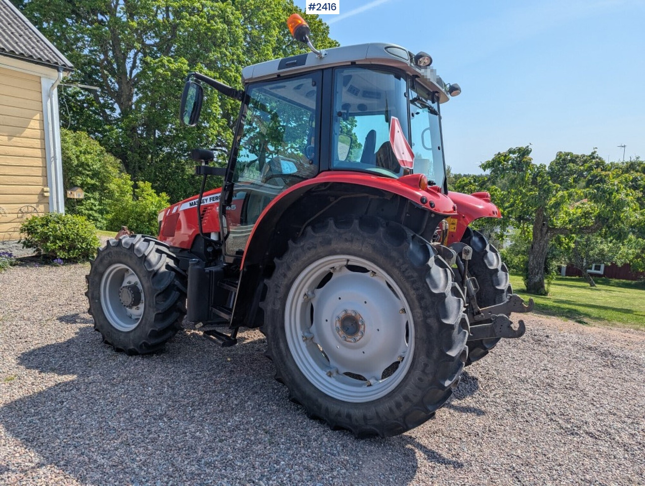 Tractor, Massey Ferguson MF 5445 Dyna-4 - Traktor: das Bild 2 Tractor, Massey Ferguson MF 5445 Dyna-4 - Traktor: das Bild 2
