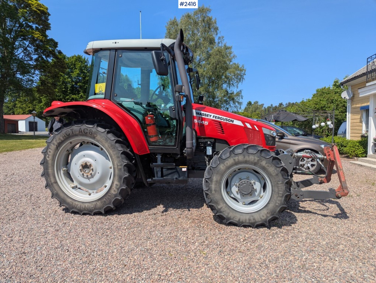 Tractor, Massey Ferguson MF 5445 Dyna-4 - Traktor: das Bild 5 Tractor, Massey Ferguson MF 5445 Dyna-4 - Traktor: das Bild 5