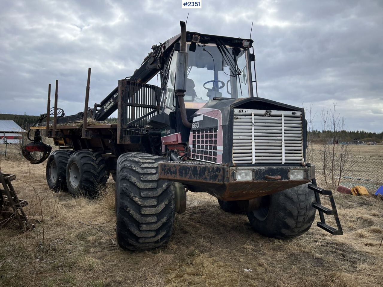 VALMET 860 FORWARDER - Forwarder: das Bild 2 VALMET 860 FORWARDER - Forwarder: das Bild 2