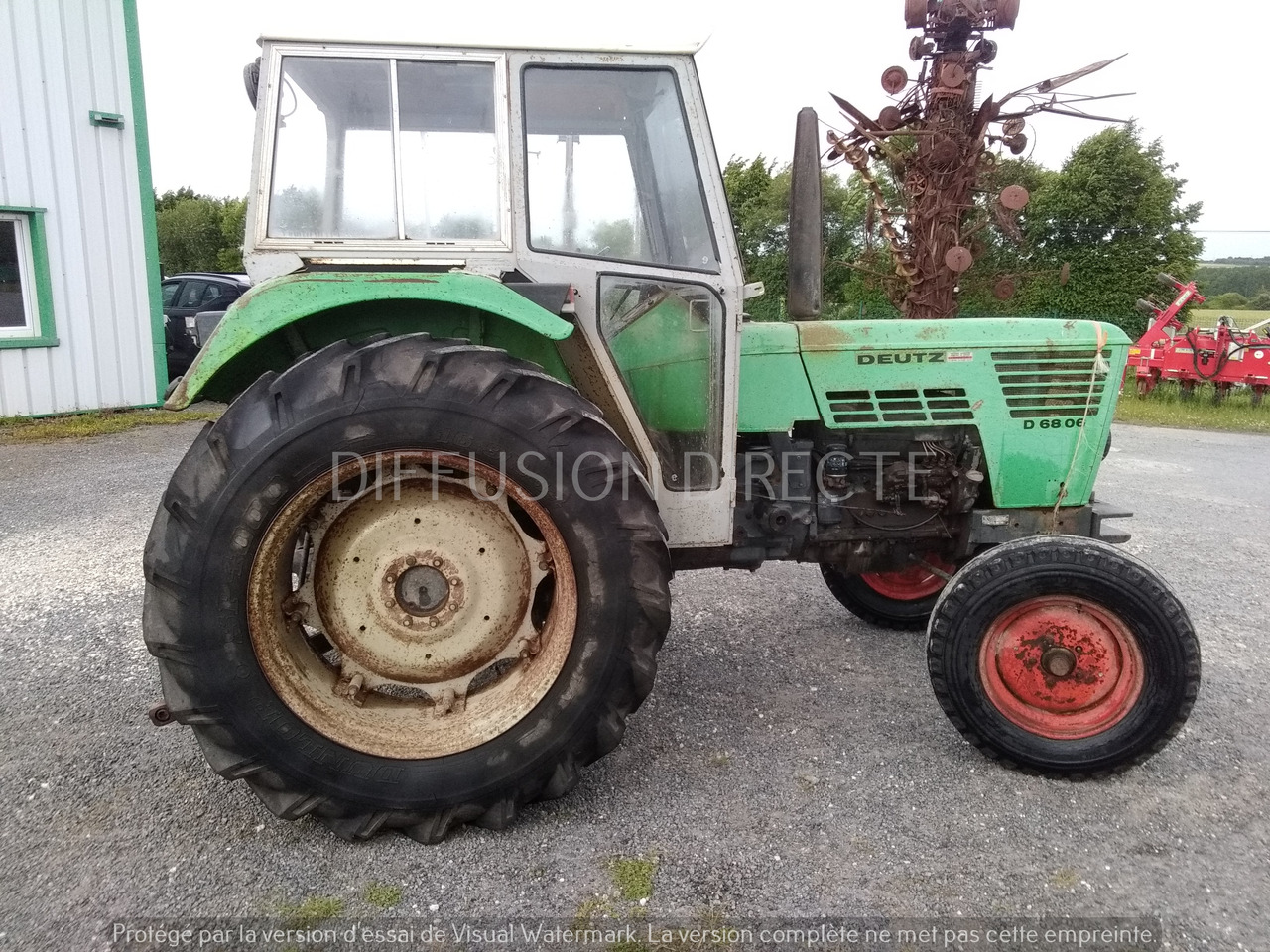DEUTZ-FAHR TRACTEUR AGRICOLE 68-06 - Traktor: das Bild 4 DEUTZ-FAHR TRACTEUR AGRICOLE 68-06 - Traktor: das Bild 4