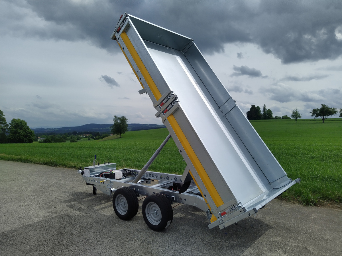 BRIAN JAMES TRAILERS Tipper 526 3.10x1.60 - Kipper Anhänger: das Bild 1 BRIAN JAMES TRAILERS Tipper 526 3.10x1.60 - Kipper Anhänger: das Bild 1