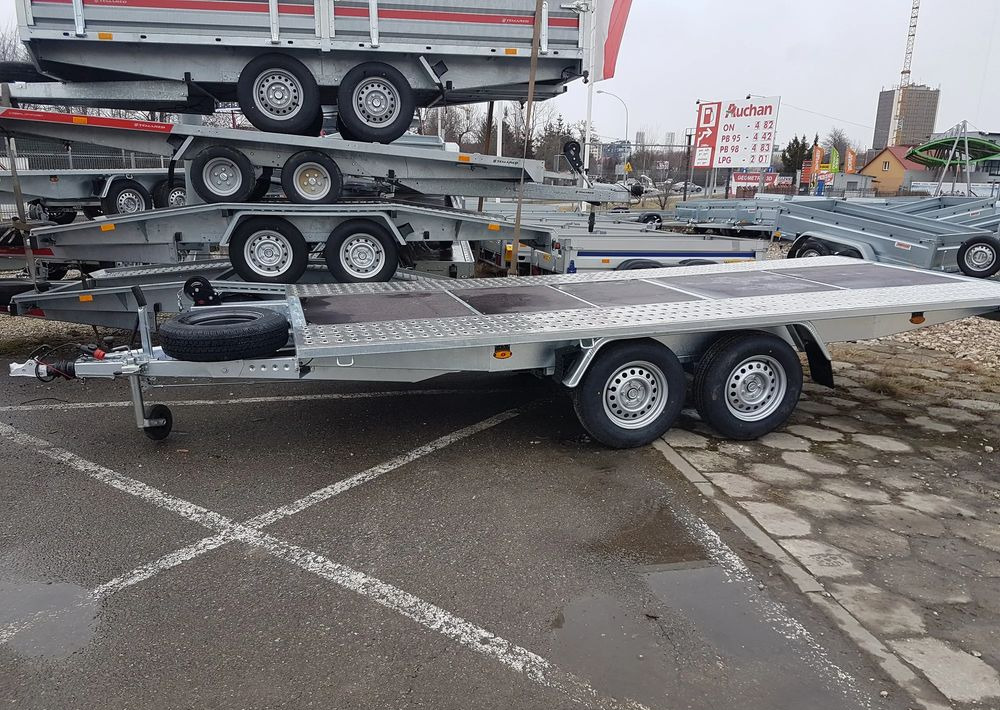 Autotransporter Anhänger neu kaufen Niewiadów NM MARS 4,5x2,1m 2.7T R14C z sklejka: das Bild 6