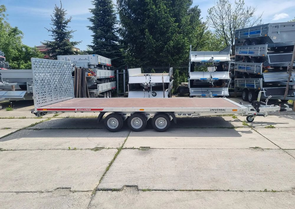 TEMARED UNIVERSAL 5121/3 3.5T R10C SKLEJKA - Autotransporter Anhänger: das Bild 2 TEMARED UNIVERSAL 5121/3 3.5T R10C SKLEJKA - Autotransporter Anhänger: das Bild 2