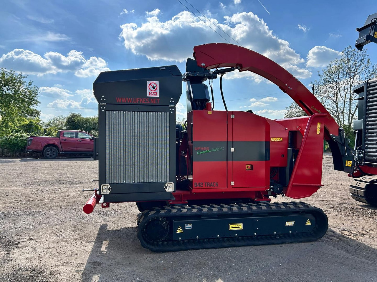 Holzschredder UFKES 942 Chipper: das Bild 10
