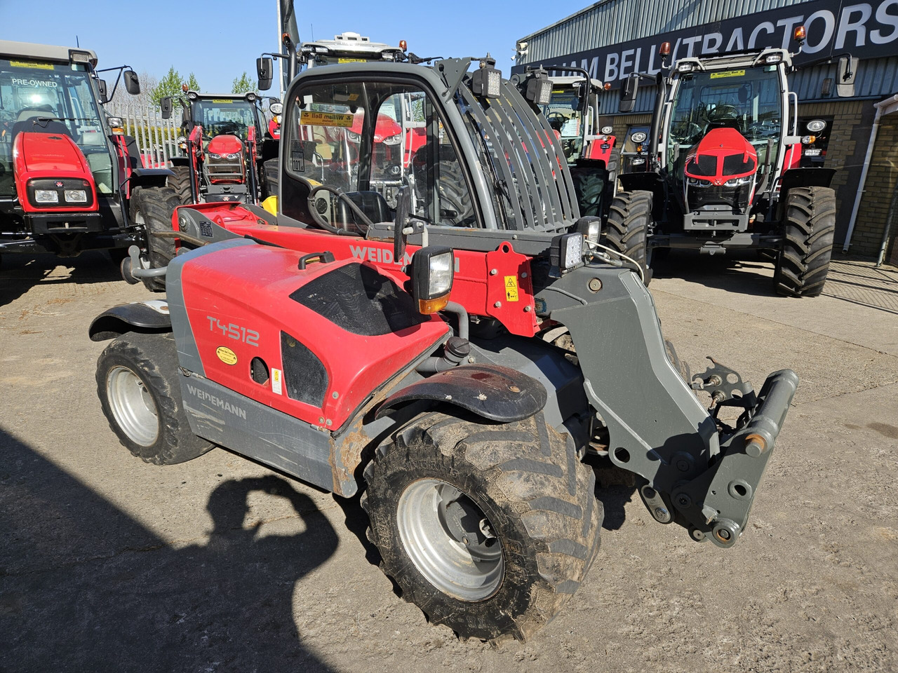2019 Weidemann 4512 Telehandler - Teleskoplader: das Bild 1 2019 Weidemann 4512 Telehandler - Teleskoplader: das Bild 1