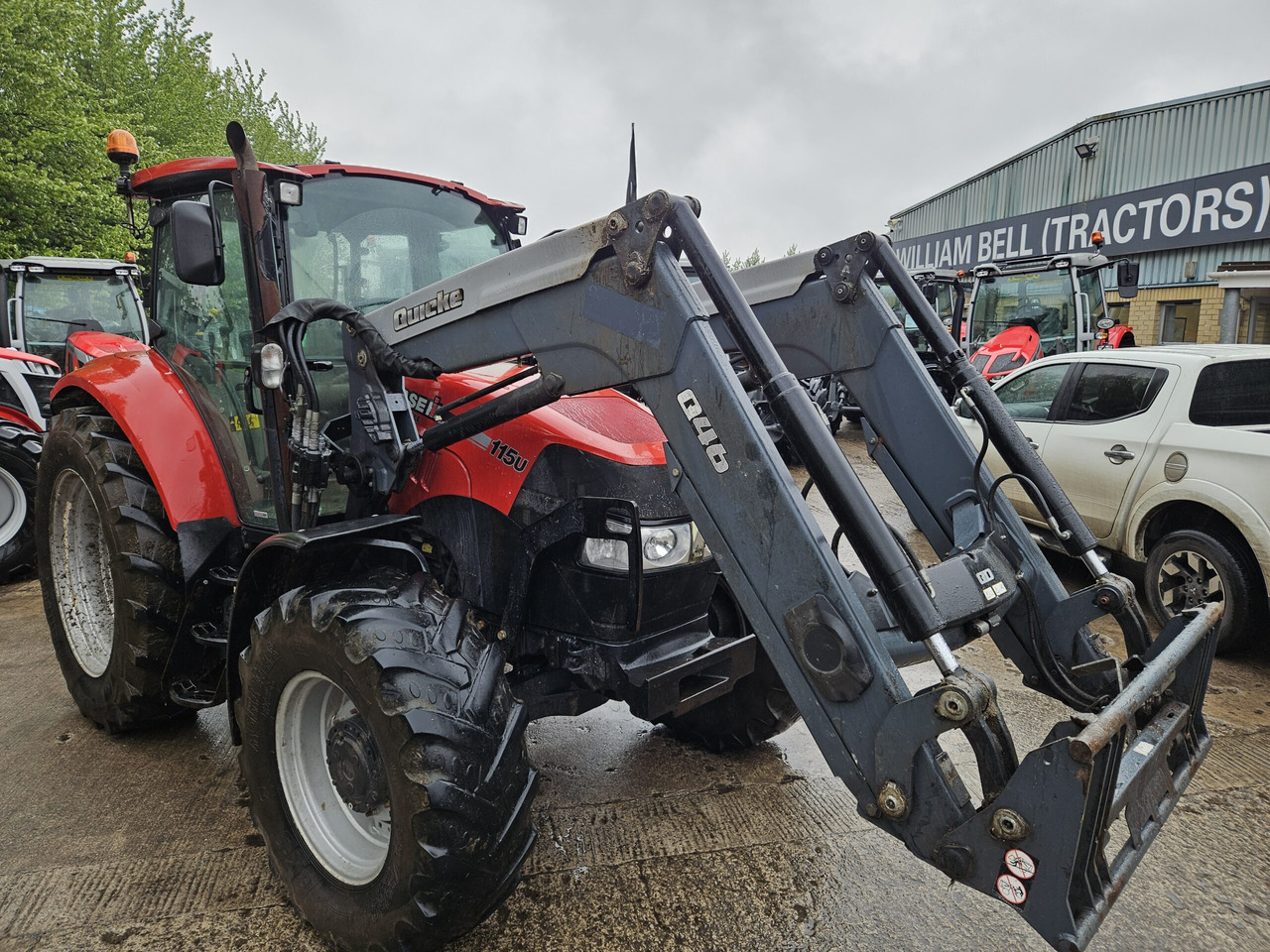 Case 115U, 2014 with Quicke Loader - Traktor: das Bild 1 Case 115U, 2014 with Quicke Loader - Traktor: das Bild 1