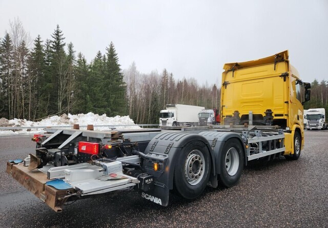 Scania R410 CNG / CBG 6x2 - Containerwagen/ Wechselfahrgestell LKW: das Bild 4 Scania R410 CNG / CBG 6x2 - Containerwagen/ Wechselfahrgestell LKW: das Bild 4