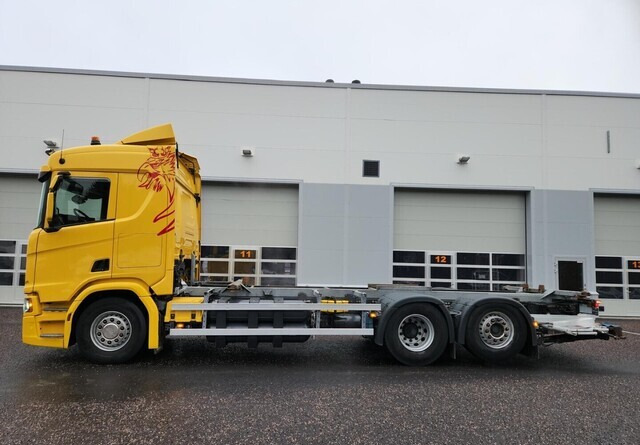 Scania R410 CNG / CBG 6x2 - Containerwagen/ Wechselfahrgestell LKW: das Bild 2 Scania R410 CNG / CBG 6x2 - Containerwagen/ Wechselfahrgestell LKW: das Bild 2