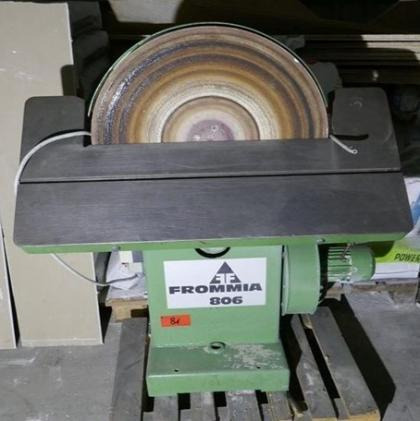 FROMMIA 806 SE - div. Schleifmaschinen - Holzbearbeitungsmaschine: das Bild 1 FROMMIA 806 SE - div. Schleifmaschinen - Holzbearbeitungsmaschine: das Bild 1