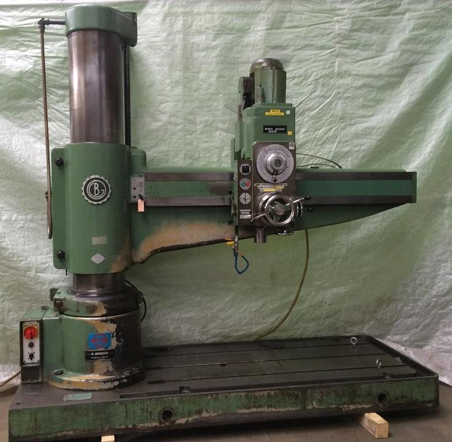 Radialbohrmaschine BREDA - Standbohrmaschine: das Bild 2 Radialbohrmaschine BREDA - Standbohrmaschine: das Bild 2