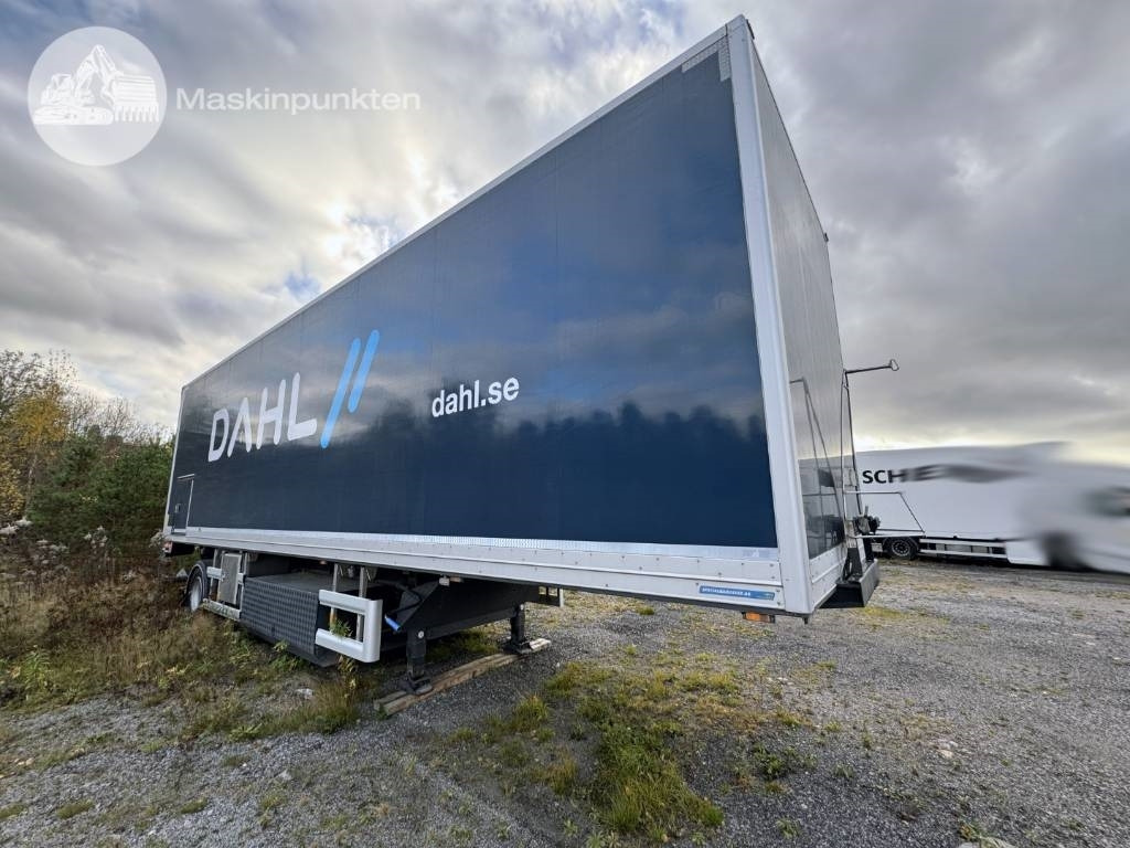 HFR 1 axlad semitrailer med truck! - Koffer Auflieger: das Bild 1 HFR 1 axlad semitrailer med truck! - Koffer Auflieger: das Bild 1