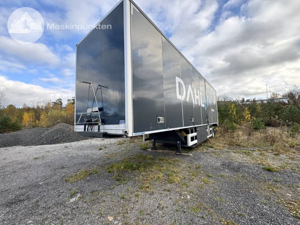 HFR 1 axlad semitrailer med truck! - Koffer Auflieger: das Bild 2 HFR 1 axlad semitrailer med truck! - Koffer Auflieger: das Bild 2