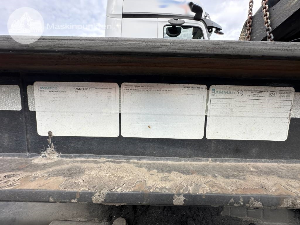 Container/ Wechselfahrgestell Auflieger Hammar 195 D: das Bild 8