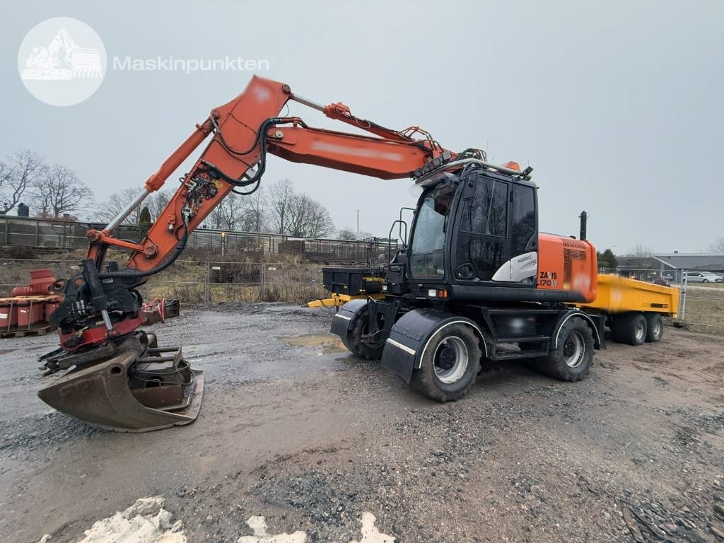 Hitachi ZX 170 W-5 B - Mobilbagger: das Bild 2 Hitachi ZX 170 W-5 B - Mobilbagger: das Bild 2