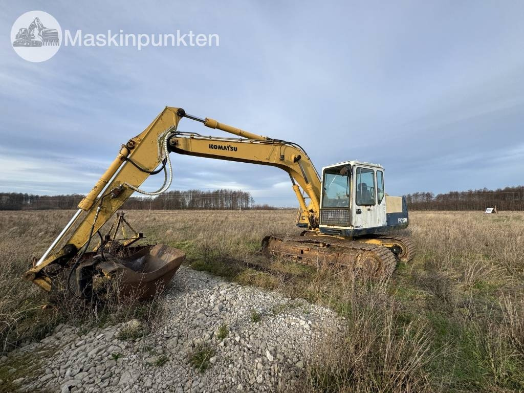 Komatsu PC 120-5K - Kettenbagger: das Bild 1 Komatsu PC 120-5K - Kettenbagger: das Bild 1