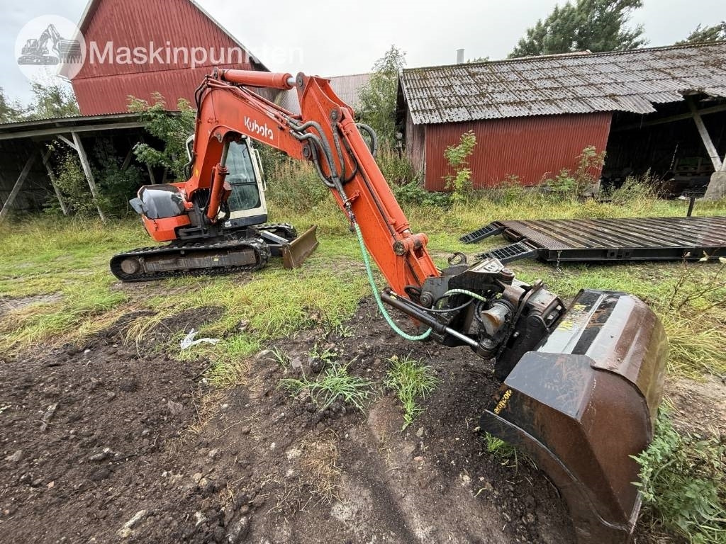Kubota KX 080-3 A - Minibagger: das Bild 3 Kubota KX 080-3 A - Minibagger: das Bild 3
