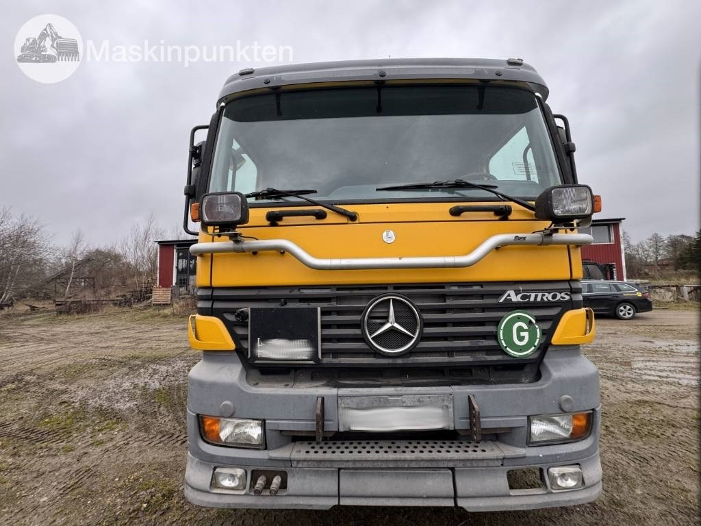 Mercedes-Benz 2543 Actros med bakmonterad kran och tipp - Autokran: das Bild 5 Mercedes-Benz 2543 Actros med bakmonterad kran och tipp - Autokran: das Bild 5