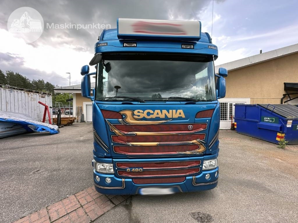Scania G 490 - Autokran: das Bild 2 Scania G 490 - Autokran: das Bild 2