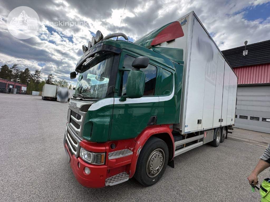 Scania P 450 LB - Koffer LKW: das Bild 1 Scania P 450 LB - Koffer LKW: das Bild 1