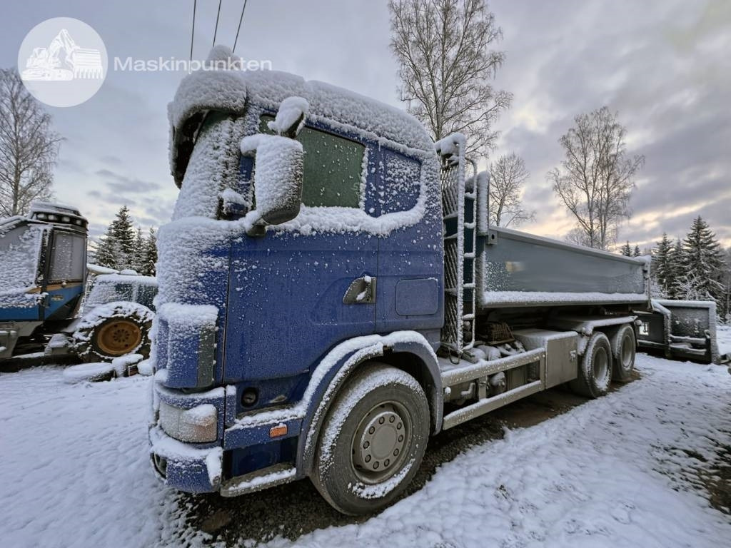 Scania R 124 GB 470 - Abrollkipper: das Bild 2 Scania R 124 GB 470 - Abrollkipper: das Bild 2