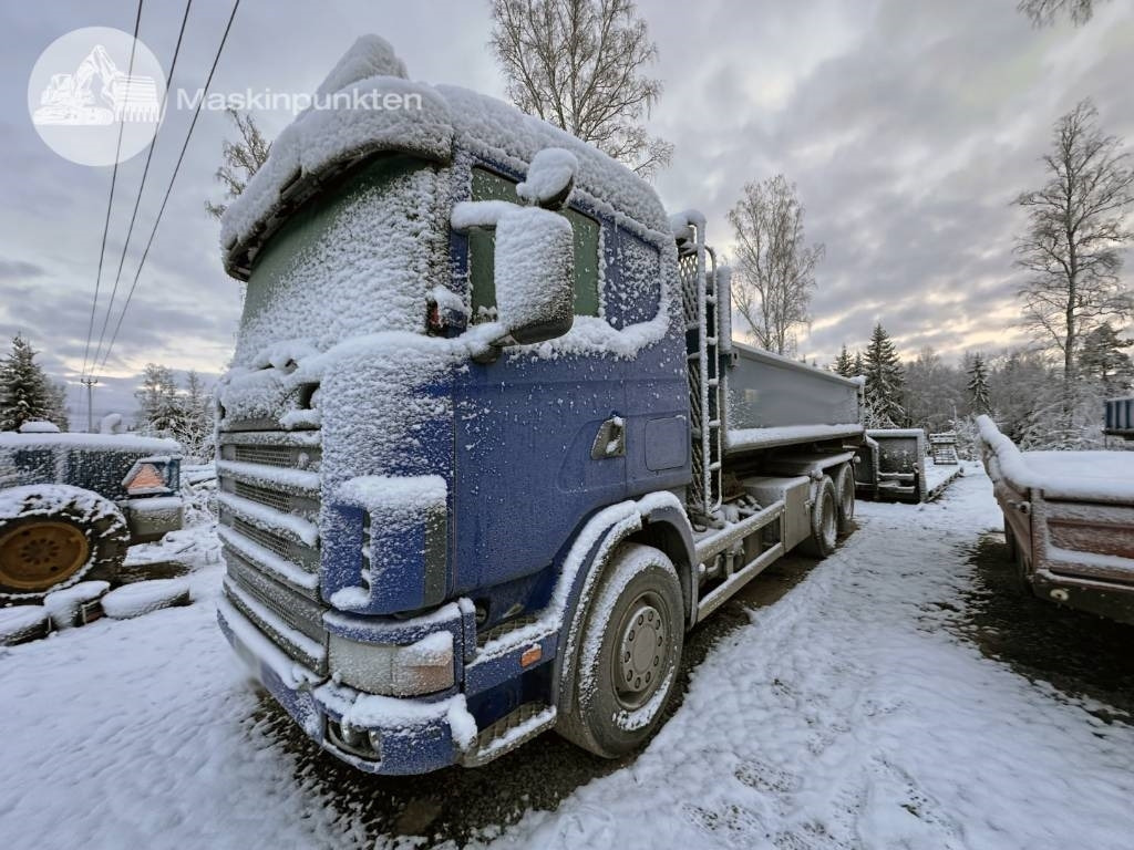 Scania R 124 GB 470 - Abrollkipper: das Bild 3 Scania R 124 GB 470 - Abrollkipper: das Bild 3